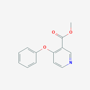 molecular formula C13H11NO3 B1429874 4-苯氧基吡啶-3-甲酸甲酯 CAS No. 845671-56-9
