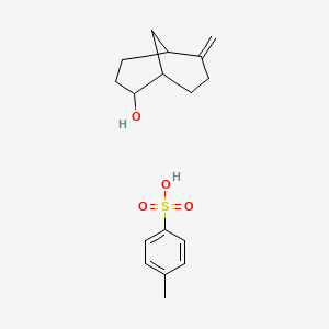 4-Methylbenzenesulfonic acid;6-methylidenebicyclo[3.3.1]nonan-2-ol