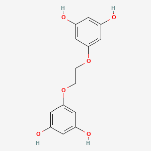 5,5'-[Ethane-1,2-diylbis(oxy)]di(benzene-1,3-diol)