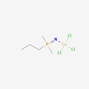 Dimethyl(propyl)[(trichlorogermyl)imino]-lambda~5~-phosphane