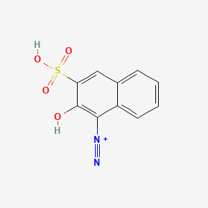 2-Hydroxy-3-sulfonaphthalene-1-diazonium