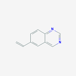 molecular formula C10H8N2 B1429882 6-乙烯基喹唑啉 CAS No. 932368-51-9