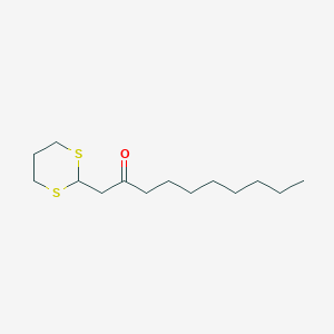 1-(1,3-Dithian-2-YL)decan-2-one