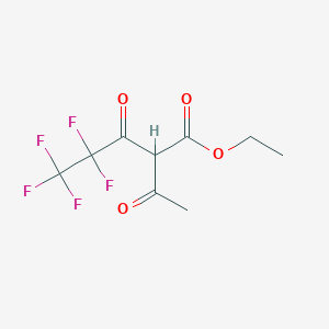 Ethyl 2-acetyl-4,4,5,5,5-pentafluoro-3-oxopentanoate