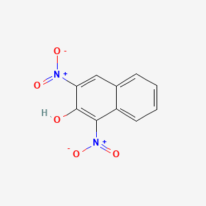 molecular formula C10H6N2O5 B14298866 1,3-Dinitronaphthalen-2-ol CAS No. 116397-85-4