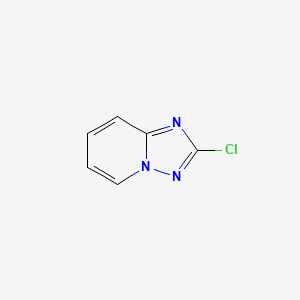 molecular formula C6H4ClN3 B1429888 2-Chloro-[1,2,4]triazolo[1,5-A]pyridine CAS No. 698-43-1