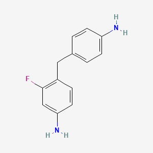 4-[(4-Aminophenyl)methyl]-3-fluoroaniline