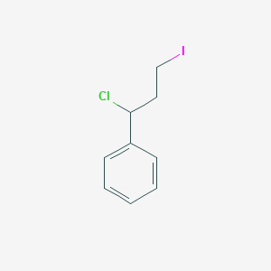 Benzene, (1-chloro-3-iodopropyl)-