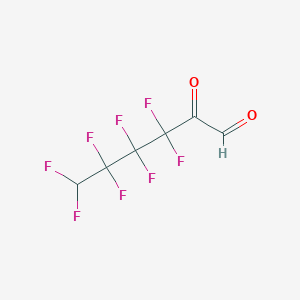 3,3,4,4,5,5,6,6-Octafluoro-2-oxohexanal