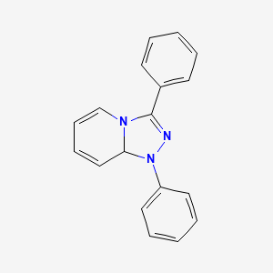 molecular formula C18H15N3 B14299013 1,3-Diphenyl-1,8a-dihydro[1,2,4]triazolo[4,3-a]pyridine CAS No. 117600-56-3