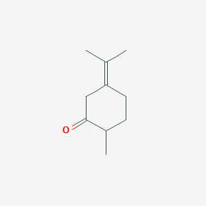 2-Methyl-5-(propan-2-ylidene)cyclohexan-1-one