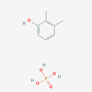 molecular formula C8H13O5P B14299044 2,3-Dimethylphenol;phosphoric acid CAS No. 122636-58-2