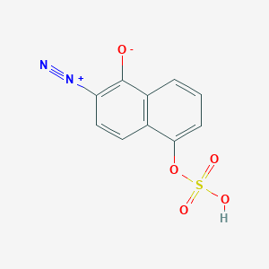 1(2H)-Naphthalenone, 2-diazo-5-(sulfooxy)-