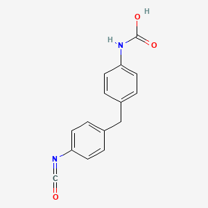 {4-[(4-Isocyanatophenyl)methyl]phenyl}carbamic acid