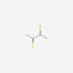 molecular formula C4H6S2 B14299120 Butane-2,3-dithione CAS No. 122243-58-7