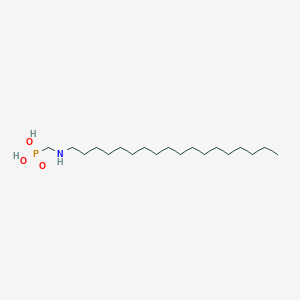 molecular formula C19H42NO3P B14299165 [(Octadecylamino)methyl]phosphonic acid CAS No. 123342-39-2