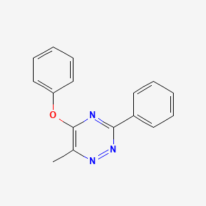 6-Methyl-5-phenoxy-3-phenyl-1,2,4-triazine