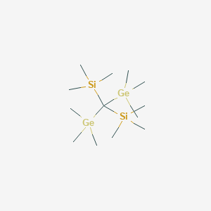 [Bis(trimethylgermyl)methylene]bis(trimethylsilane)