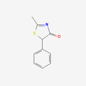 2-Methyl-5-phenyl-1,3-thiazol-4(5H)-one