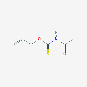 molecular formula C6H9NO2S B14299266 O-Prop-2-en-1-yl acetylcarbamothioate CAS No. 113283-10-6