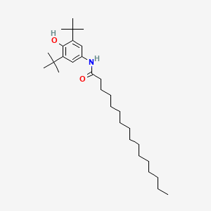 N-(3,5-DI-Tert-butyl-4-hydroxyphenyl)hexadecanamide