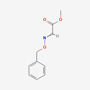 molecular formula C10H11NO3 B14299314 Methyl [(benzyloxy)imino]acetate CAS No. 120104-68-9