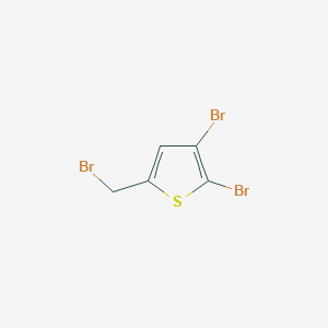 2,3-Dibromo-5-(bromomethyl)thiophene