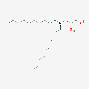 3-(Didecylamino)propane-1,2-diol