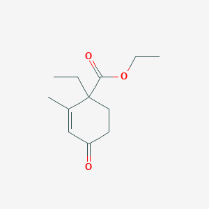 Ethyl 1-ethyl-2-methyl-4-oxocyclohex-2-ene-1-carboxylate