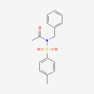 N-Benzyl-N-(4-methylbenzene-1-sulfonyl)acetamide