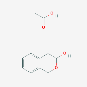 acetic acid;3,4-dihydro-1H-isochromen-3-ol