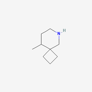 molecular formula C9H17N B1430002 9-Methyl-6-azaspiro[3.5]nonane CAS No. 1427379-10-9