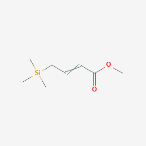 Methyl 4-(trimethylsilyl)but-2-enoate