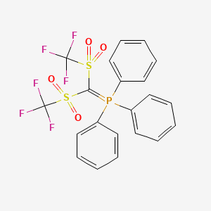 Phosphorane, [bis[(trifluoromethyl)sulfonyl]methylene]triphenyl-