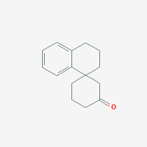 spiro[2,3-dihydro-1H-naphthalene-4,3'-cyclohexane]-1'-one