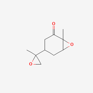 1-Methyl-4-(2-methyloxiran-2-yl)-7-oxabicyclo[4.1.0]heptan-2-one