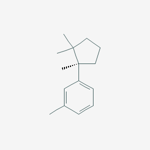 1-methyl-3-[(1R)-1,2,2-trimethylcyclopentyl]benzene