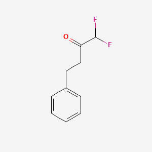 molecular formula C10H10F2O B1430041 1,1-Difluoro-4-phenylbutan-2-one CAS No. 145299-84-9