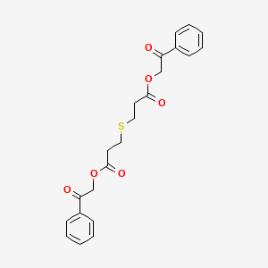 Bis(2-oxo-2-phenylethyl) 3,3'-sulfanediyldipropanoate