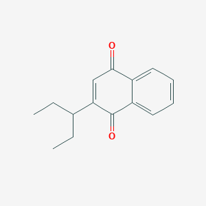 2-(Pentan-3-yl)naphthalene-1,4-dione