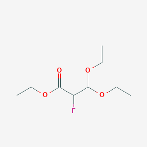 Ethyl 3,3-diethoxy-2-fluoropropanoate