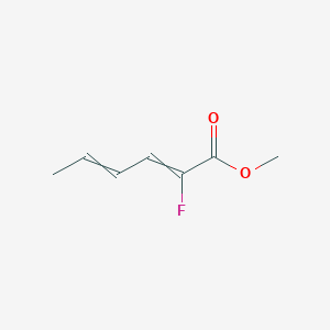 Methyl 2-fluorohexa-2,4-dienoate