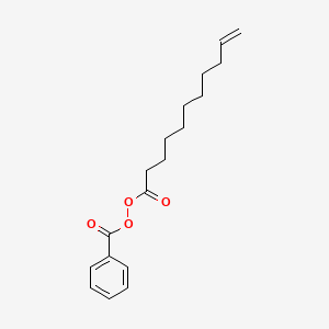 Undec-10-enoyl benzenecarboperoxoate