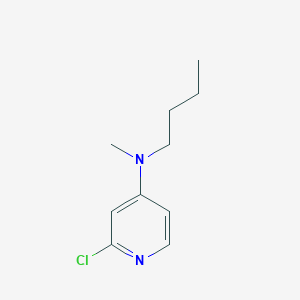 molecular formula C10H15ClN2 B1430119 N-butyl-2-chloro-N-methylpyridin-4-amine CAS No. 1289021-77-7