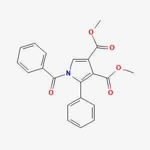 Dimethyl 1-benzoyl-2-phenyl-1H-pyrrole-3,4-dicarboxylate