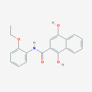 N-(2-Ethoxyphenyl)-1,4-dihydroxynaphthalene-2-carboxamide