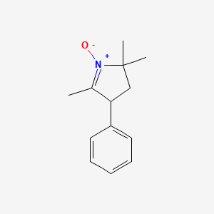 2,2,5-Trimethyl-1-oxo-4-phenyl-3,4-dihydro-2H-1lambda~5~-pyrrole