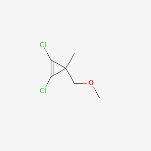 1,2-Dichloro-3-(methoxymethyl)-3-methylcycloprop-1-ene