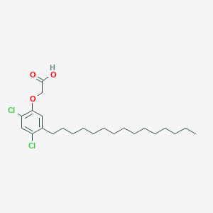 (2,4-Dichloro-5-pentadecylphenoxy)acetic acid