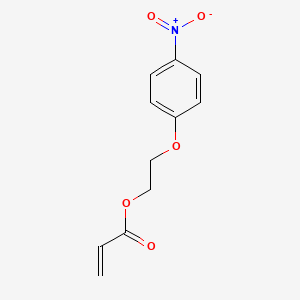 2-(4-Nitrophenoxy)ethyl prop-2-enoate